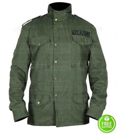 replica lincoln clay army jacket|lincoln clay real life coat.